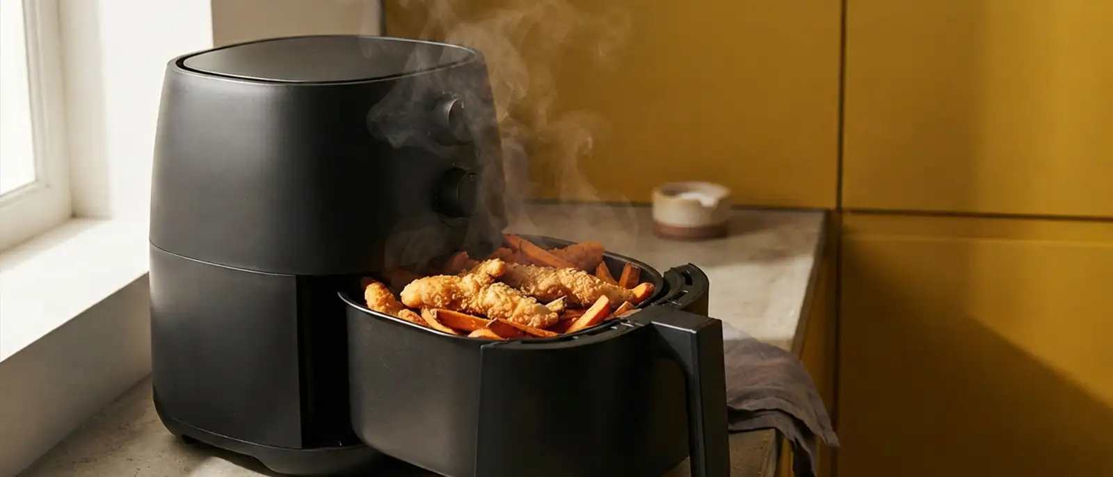 Air fryer mistakes causing soggy unevenly cooked food